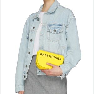Balenciaga Ville Day Bag Yellow